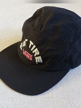 vans ♡ fat tire trucker hat skater black grunge